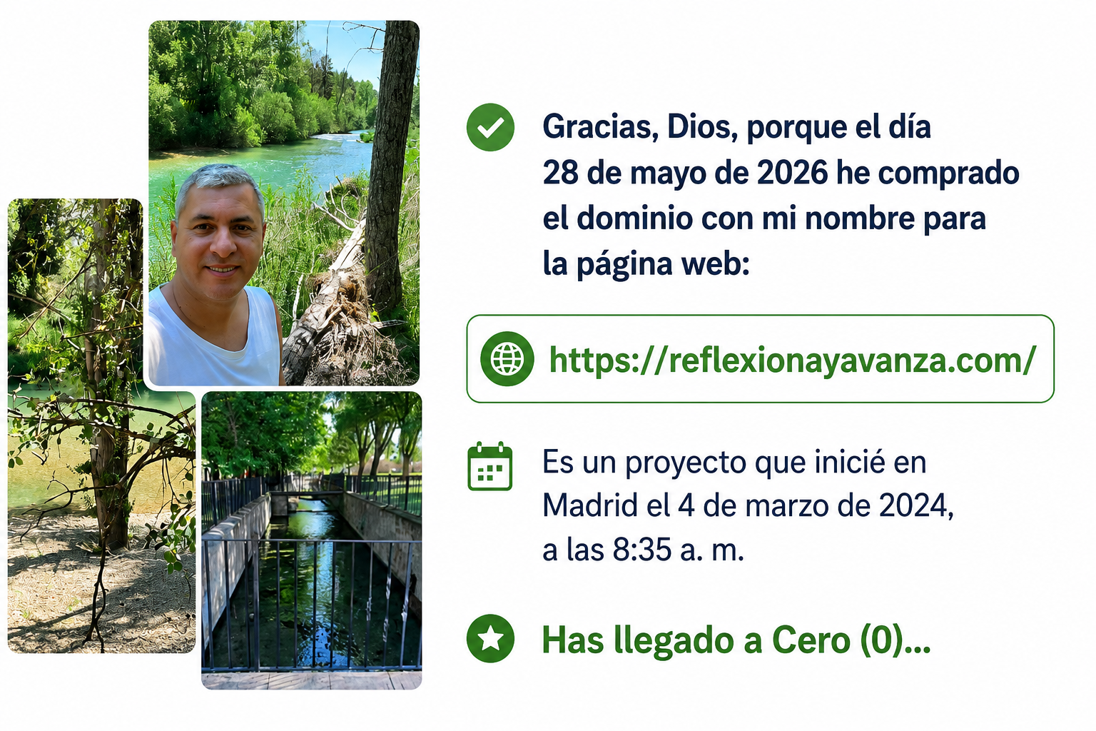 28 de mayo de 2026: El nacimiento de Reflexiona y Avanza